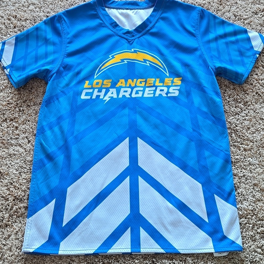 NFL Los Angeles Chargers jersey, Reversible, youth lg, Dry-excel